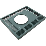 Jacket Top, Raypak R335A/R335B, Louvered : 005305F - Raypak - 840891001898 - PartsForSpas.com
