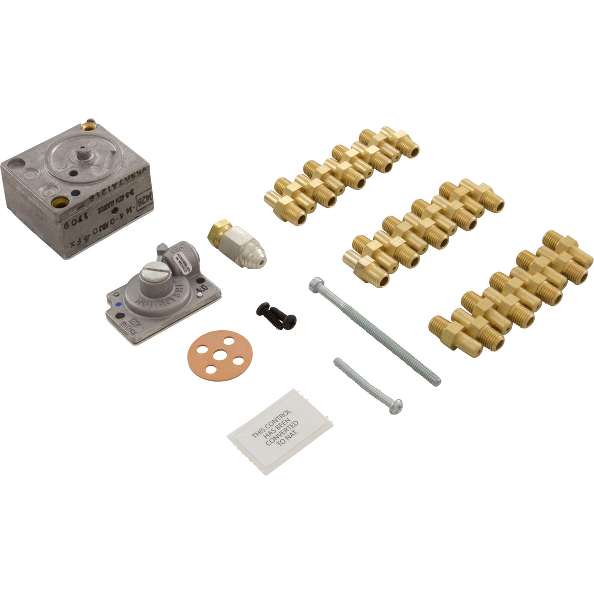 Conversion Kit, Raypak 336a/406aA, LP to Nat. : 010420F - Raypak - 840891023296 - PartsForSpas.com