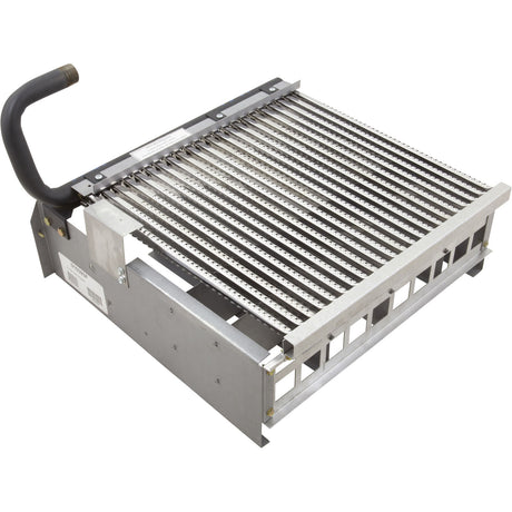 Burner Tray, Raypak Model 336A, with Burner, Sea Level : 010393F - Raypak - 840891023128 - PartsForSpas.com