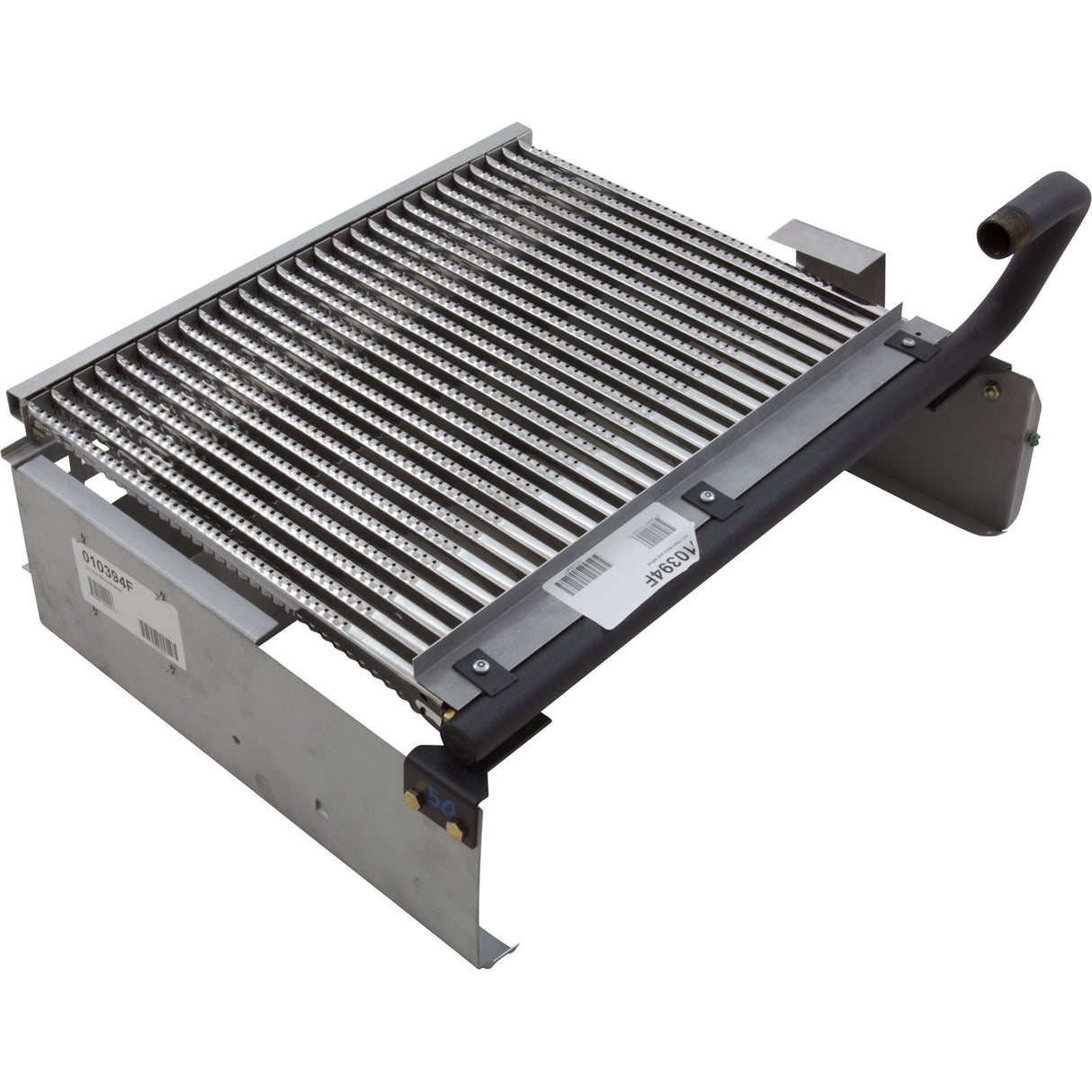 Burner Tray, Raypak Model 406A, w/Natural Burner, Sea Level : 010394F - Raypak - 840891022053 - PartsForSpas.com