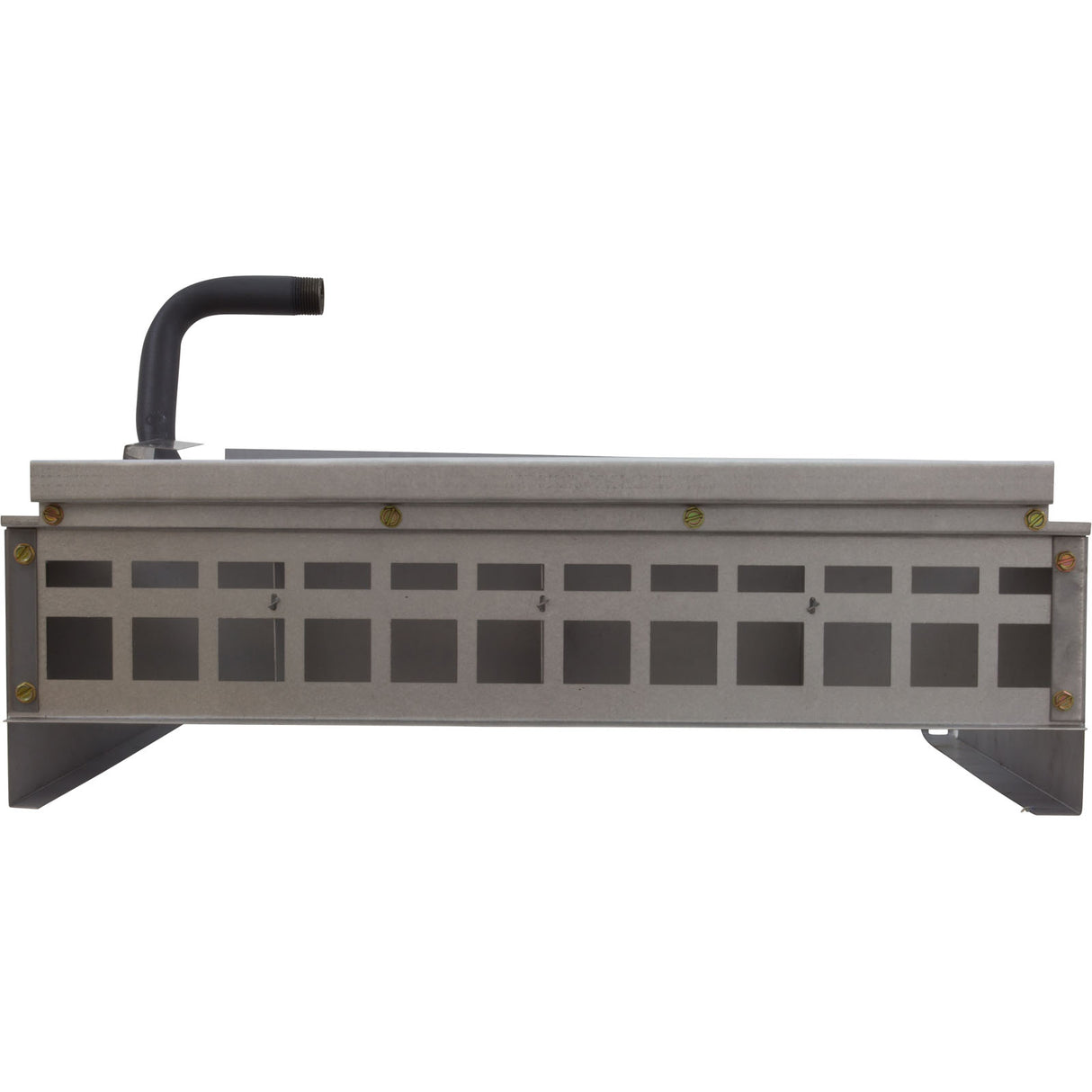 Burner Tray, Raypak Model 406A, w/Natural Burner, Sea Level : 010394F - Raypak - 840891022053 - PartsForSpas.com