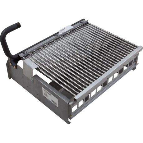 Burner Tray, Raypak Model 406A, w/Natural Burner, Sea Level : 010394F - Raypak - 840891022053 - PartsForSpas.com