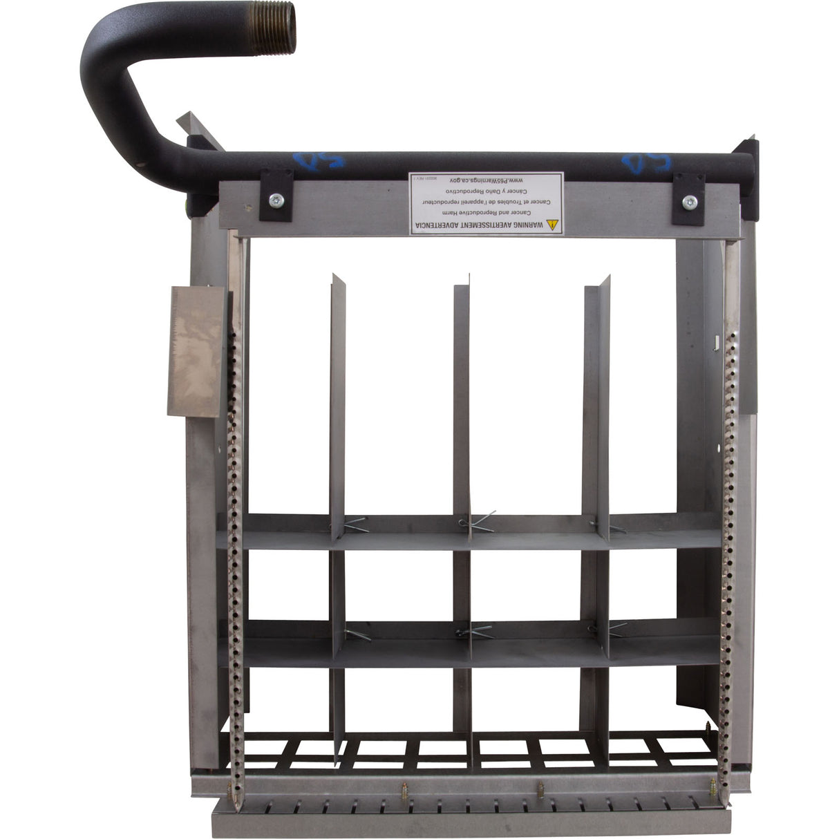 Burner Tray, Raypak Model 266A, with out Burner, Sea Level : 010396F - Raypak - 840891030751 - PartsForSpas.com
