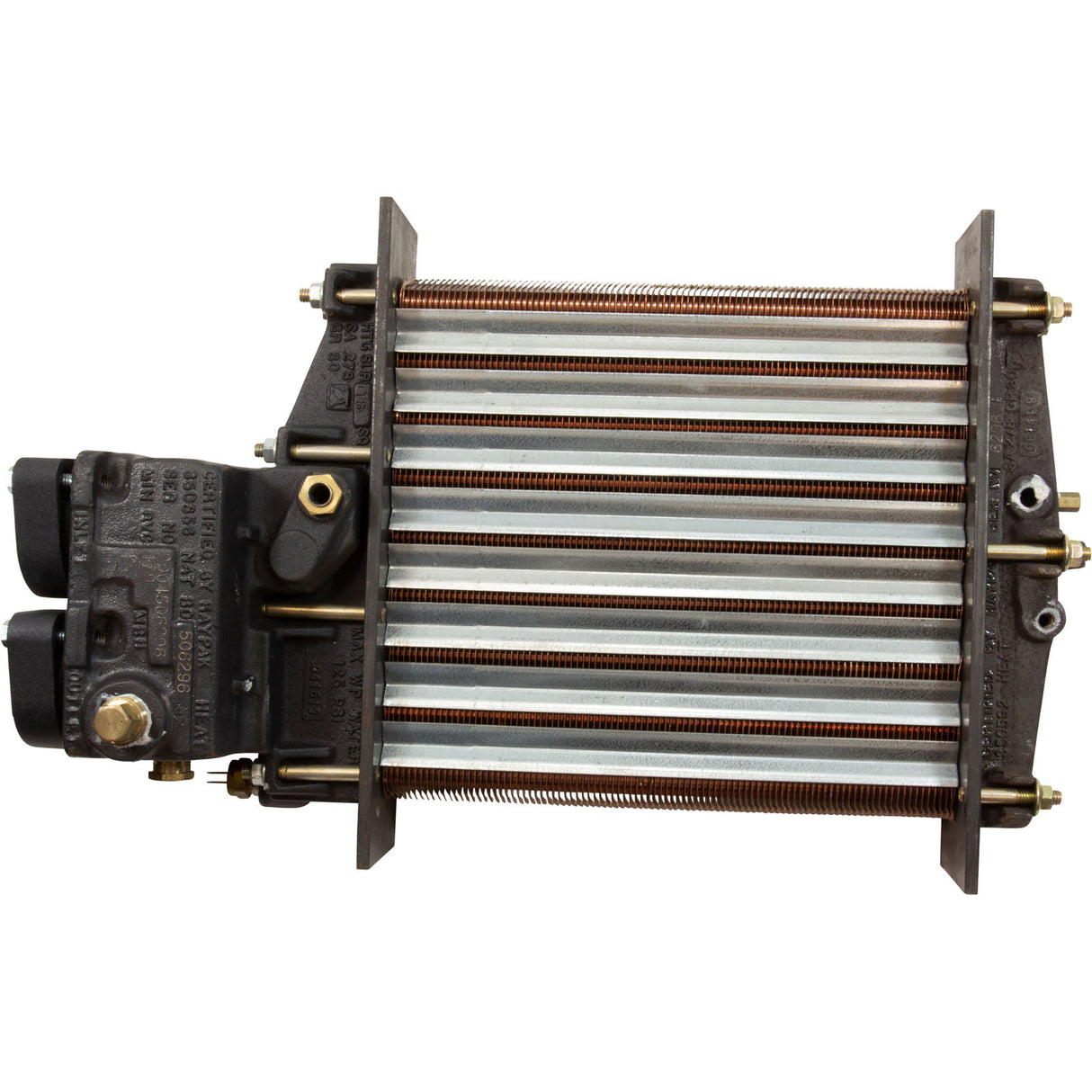 Heat Exchanger, Raypak 206A/207A, Copper : 010051F - Raypak - 840891021421 - PartsForSpas.com
