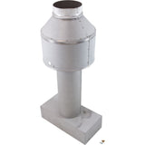 Drafthood, Raypak 156A, Indoor, w/ Adapter : 014358 - Raypak - 014358 - PartsForSpas.com