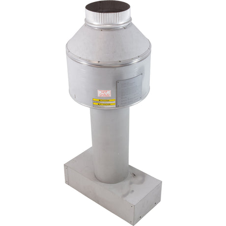 Drafthood, Raypak 156A, Indoor, w/ Adapter : 014358 - Raypak - 014358 - PartsForSpas.com
