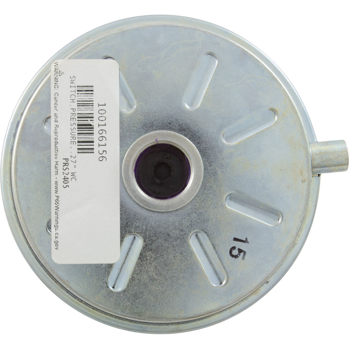 Air Pressure Switch, Lochinvar Energyrite Heaters : 100166156 - Lochinvar - 100166156 - PartsForSpas.com