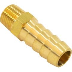 Barb Adapter, 3/8" Barb x 1/8" Male Pipe Thread, Brass : - Generic -  - PartsForSpas.com