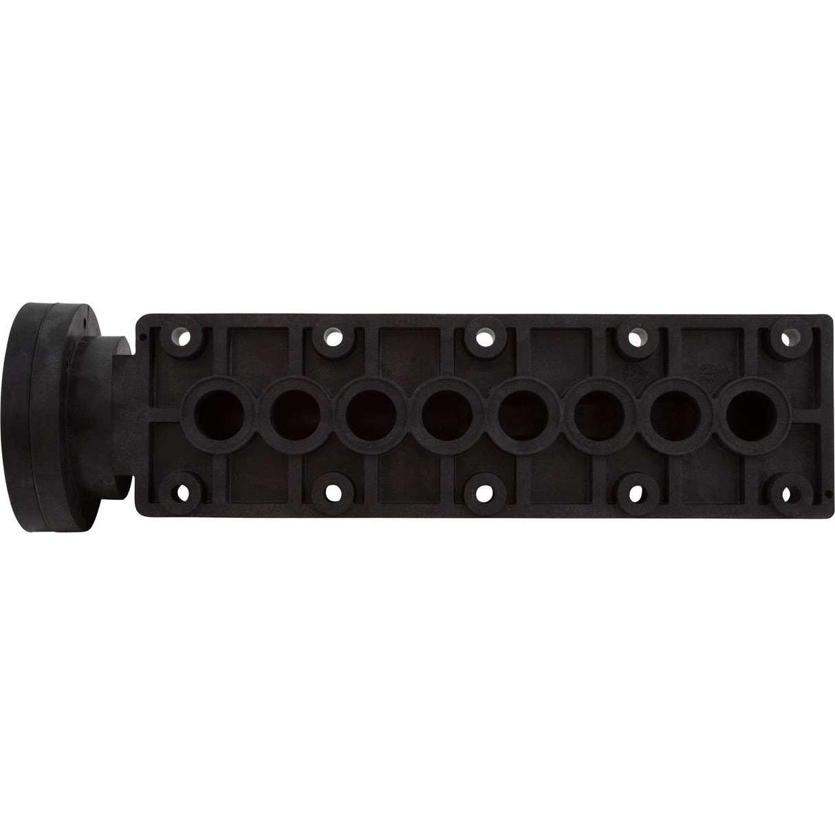 Rear Header, Zodiac Jandy LRZE/LRZM/LXi, with Hardware : R0454200 - Jandy/Laars/Zodiac - 052337023030 - PartsForSpas.com
