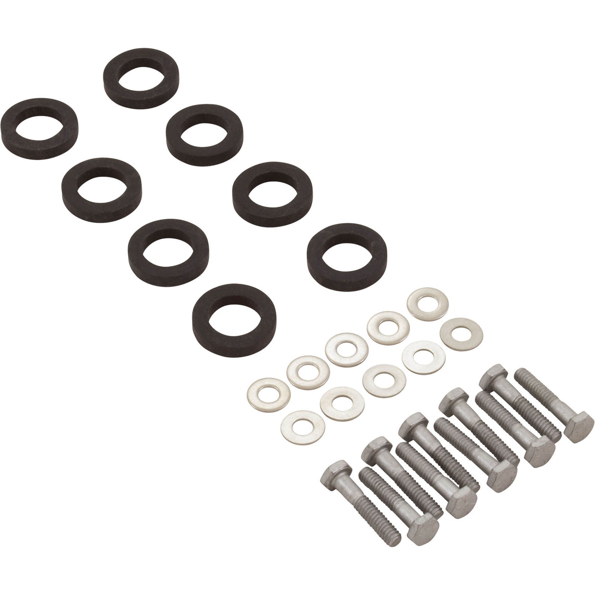 Rear Header, Zodiac Jandy LRZE/LRZM/LXi, with Hardware : R0454200 - Jandy/Laars/Zodiac - 052337023030 - PartsForSpas.com