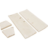 Refractory Tile Set, Zodiac Laars HI-E2 350 : R0305305 - Jandy/Laars/Zodiac - 052337013697 - PartsForSpas.com