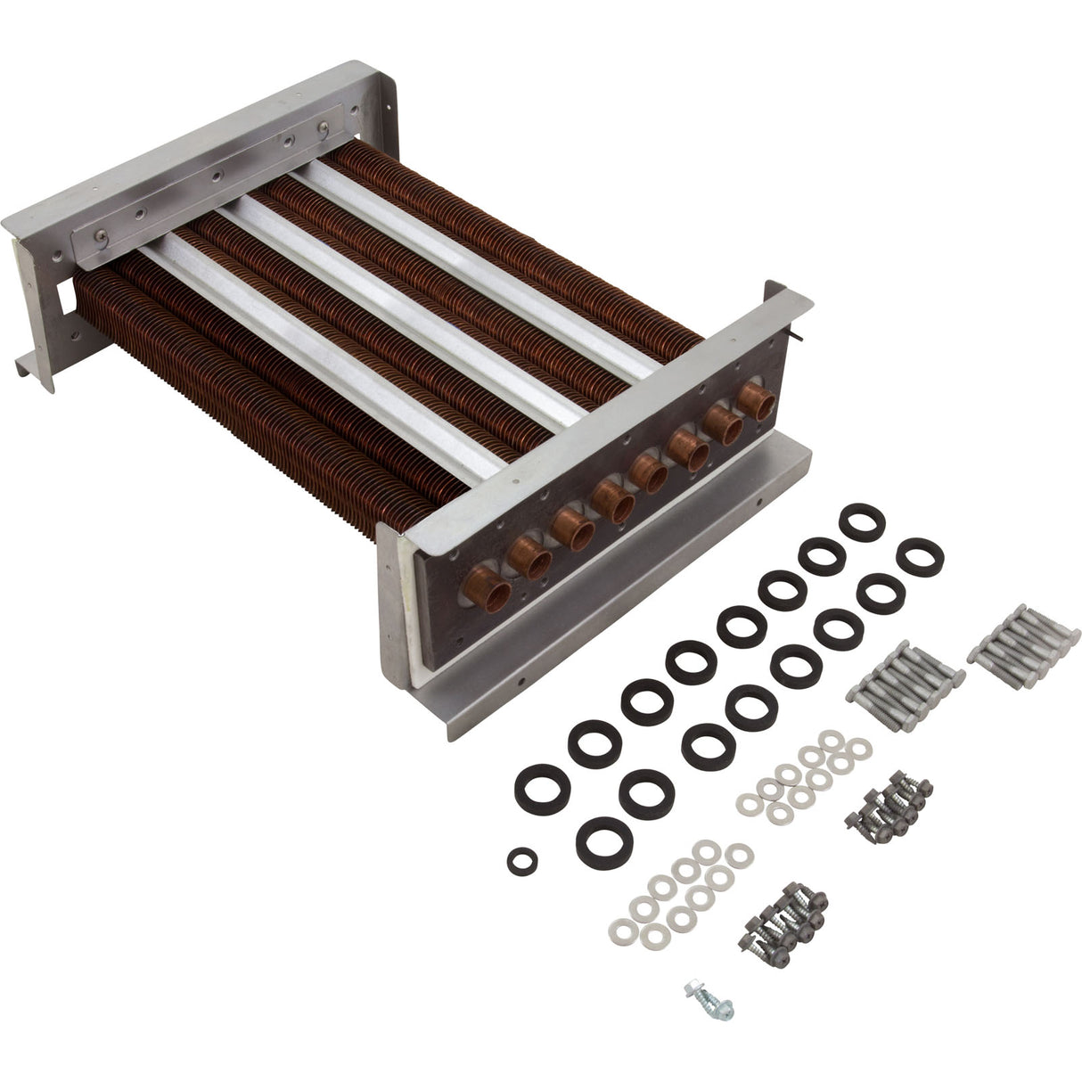 Heat Exchanger Tube Assy, Zodiac Jandy LRZE/LRZM 250, Copper : R0490103 - Jandy/Laars/Zodiac - 052337035767 - PartsForSpas.com