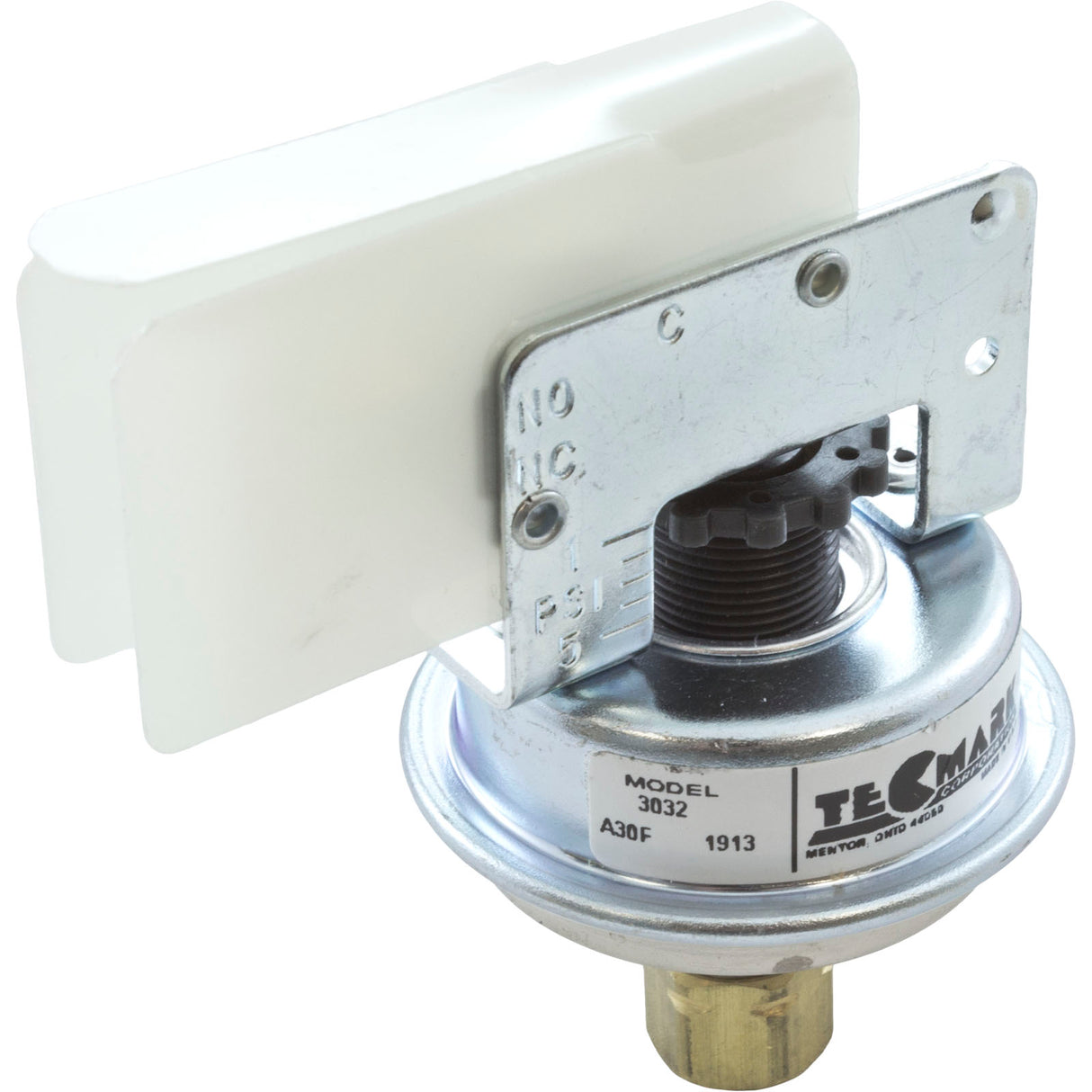Pressure Switch 3032, 1A, Tecmark, 1/4"Comp, SPNO : 3032