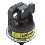 Pressure Switch 4010P, 25A, Tecmark, 1/8"mpt, SPNO, Plastic : 4010P