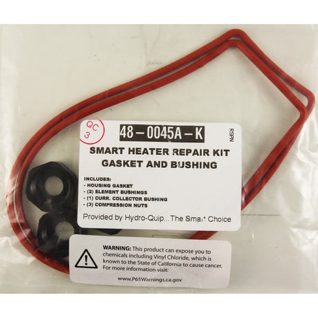 Gasket Kit, HydroQuip Smart Heater : 48-0045A-K - HydroQuip - 48-0045A-K - PartsForSpas.com