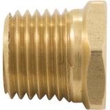 Reducer Bushing, 1/4"mpt x 1/8"fpt, Brass : 6AYW5