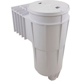 Skimmer Complete, Pentair Bermuda, 1-1/2"fpt, Vinyl/Fiber, Wht : 506421