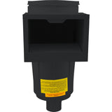 Skimmer Complete, Pentair Bermuda, 2"s, Gunite, Black : 506365