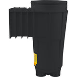 Skimmer Complete, Pentair Bermuda, 2"s, Gunite, Black : 506365