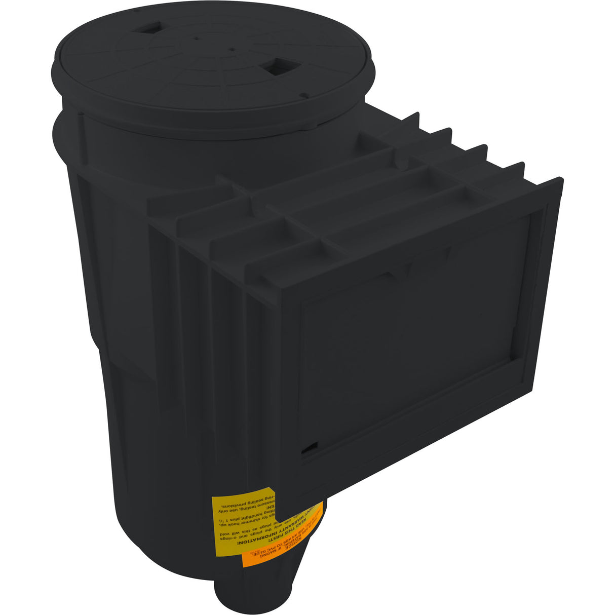 Skimmer Complete, Pentair Bermuda, 2"s, Gunite, Black : 506365