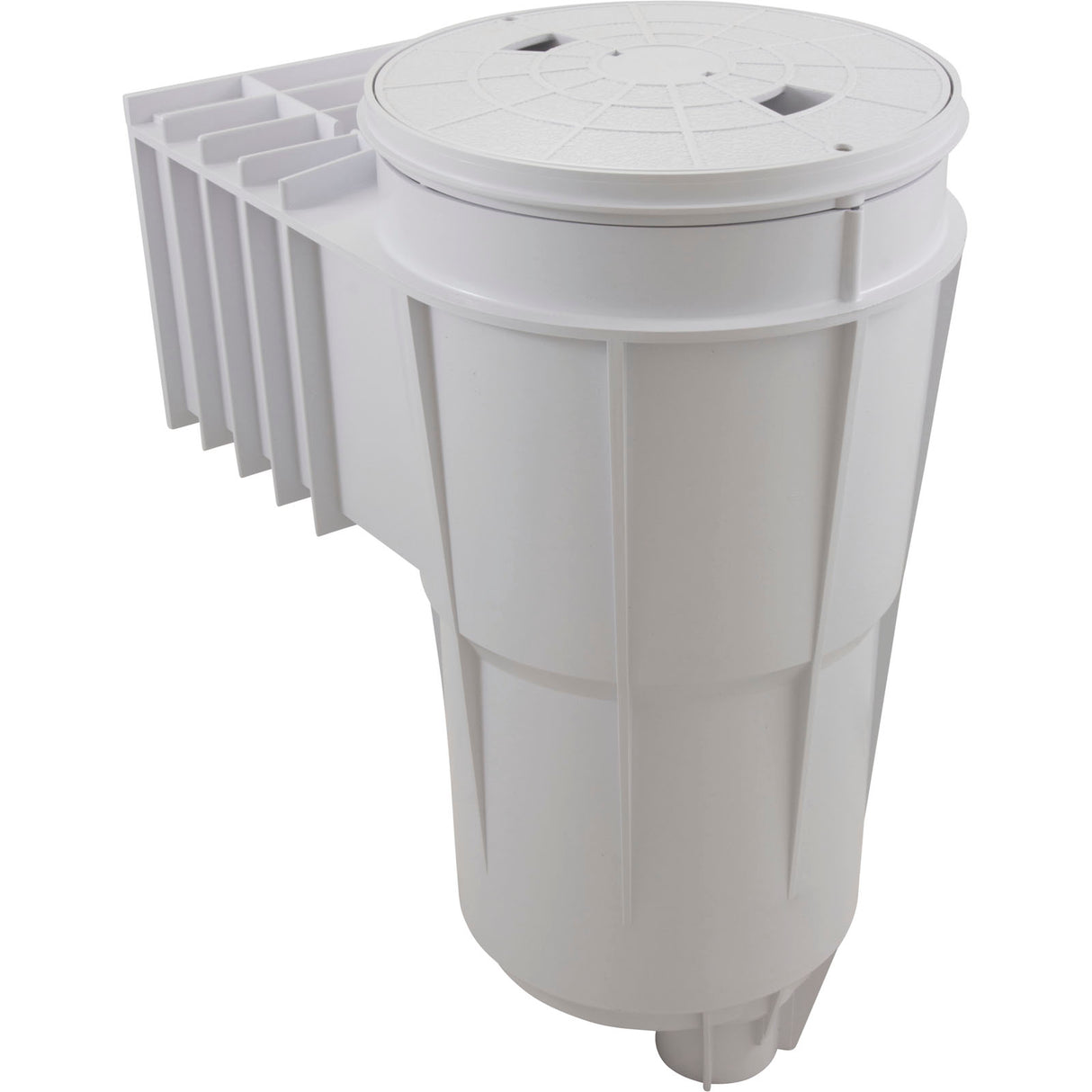 Skimmer Complete, Pentair Bermuda, 1-1/2"fpt, Gunite, White : 506364