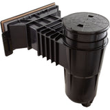 Skimmer Cmplt, Pent Bermuda WM, 1-1/2"fpt, Vinyl/Fiber, Blk : 506581