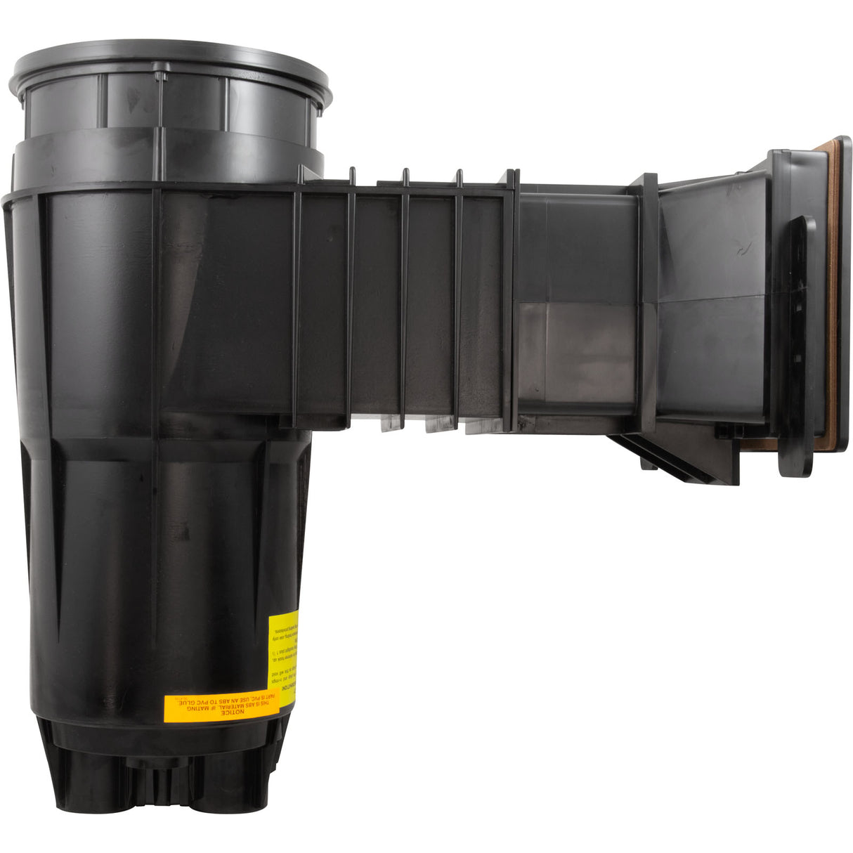 Skimmer Cmplt, Pent Bermuda WM, 1-1/2"fpt, Vinyl/Fiber, Blk : 506581