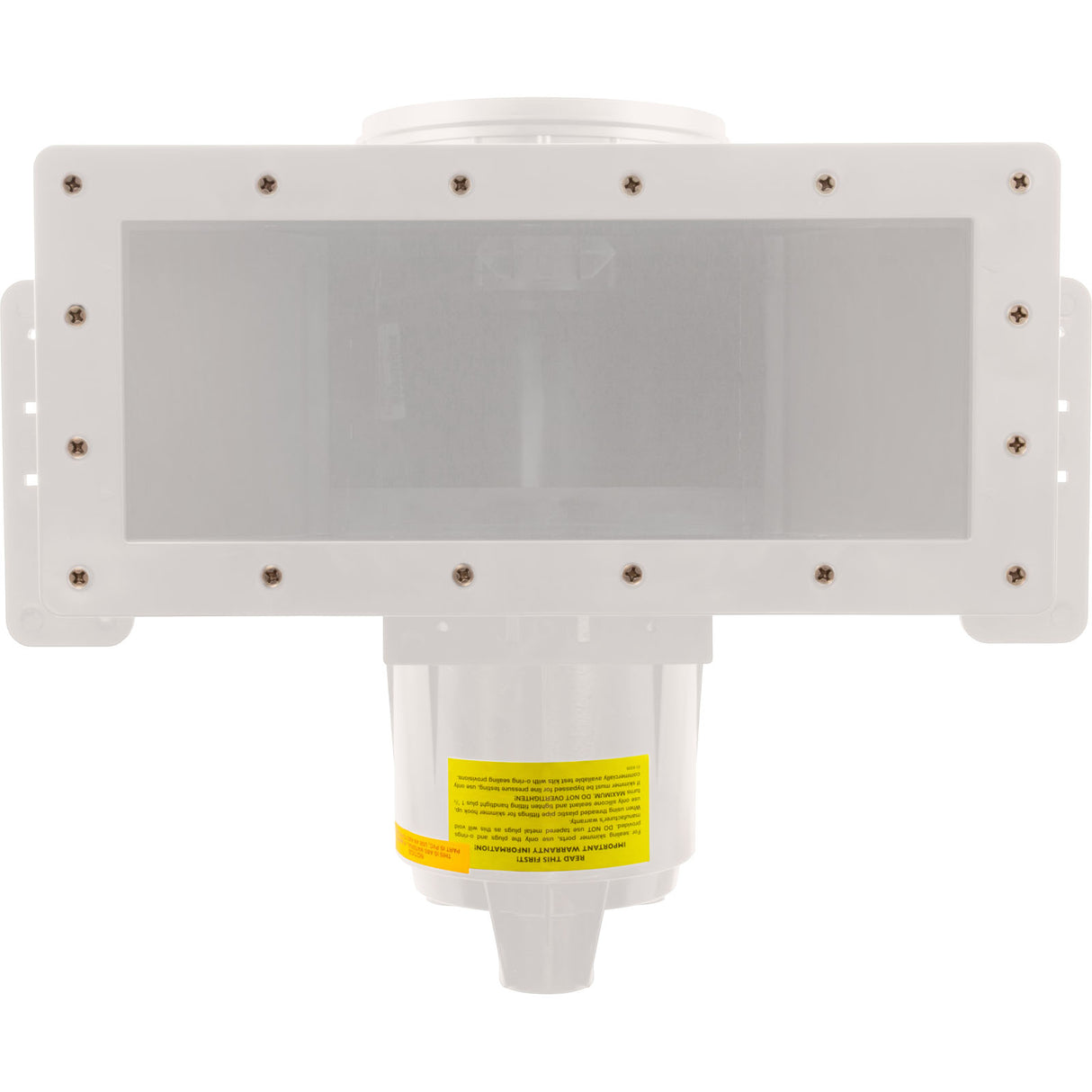 Skimmer Cmplt, Pent Bermuda WM, 1-1/2"fpt, Vinyl/Fiber, Wht : 506521