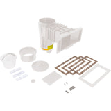 Skimmer Cmplt, Pent Bermuda WM, 1-1/2"fpt, Vinyl/Fiber, Wht : 506521