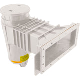 Skimmer Cmplt, Pent Bermuda WM, 1-1/2"fpt, Vinyl/Fiber, Wht : 506521