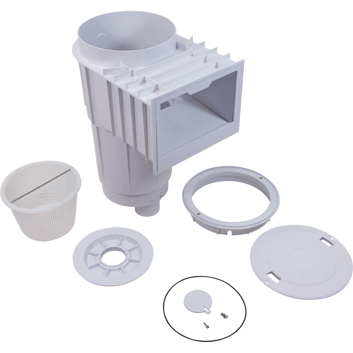 Skimmer Complete, Hayward SkimMaster, 2"fpt, w/Float Vlv, Wht : SP1072T2FVA