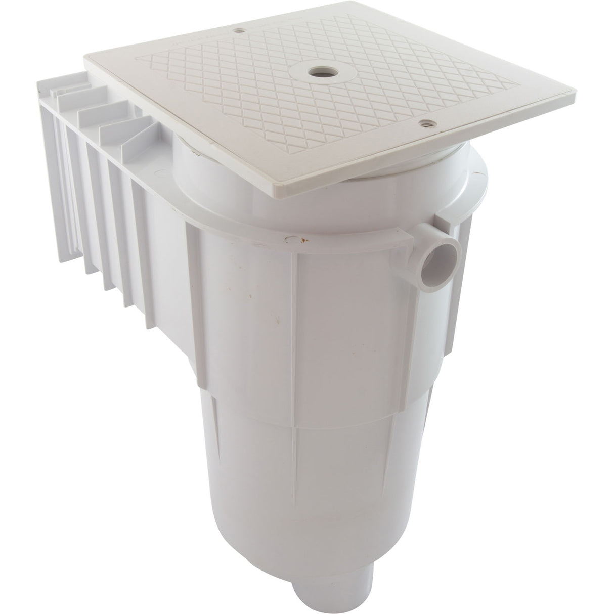 Skimmer Complete, Hayward SkimMaster, 2", Square Cover, White : SP1072T2SQ