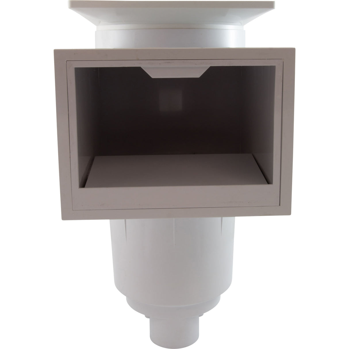 Skimmer Complete, Hayward SkimMaster, 2", Square Cover, White : SP1072T2SQ