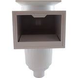 Skimmer Complete, Hayward SkimMaster, 2", Square Cover, White : SP1072T2SQ