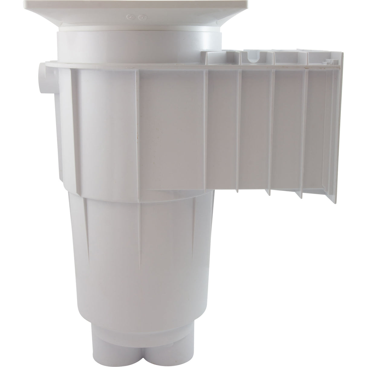 Skimmer Complete, Hayward SkimMaster, 2", Square Cover, White : SP1072T2SQ