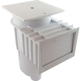 Skimmer Complete, Hayward SkimMaster, 2", Square Cover, White : SP1072T2SQ