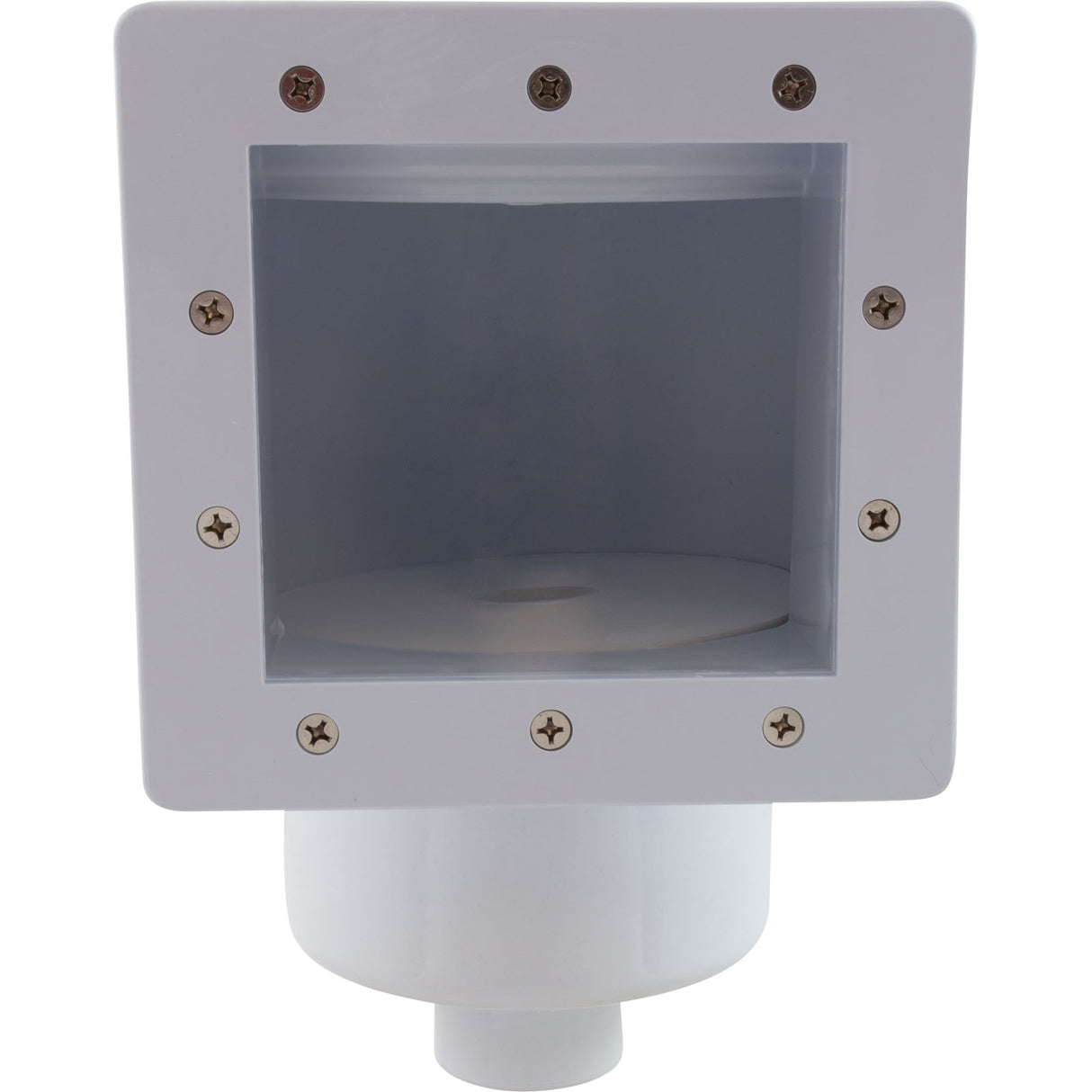 Skimmer Complete, Olympic, Above Ground, White : ACM192ABS - Champlain Plastics - ACM192ABS - PartsForSpas.com
