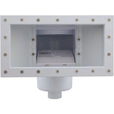 Skimmer Complete, Champlain Plastics, Wide Mouth, White : ACM19300 - Champlain Plastics - 063741994338 - PartsForSpas.com