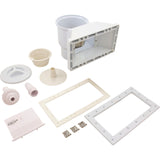 Skimmer Complete, Champlain Plastics, Wide Mouth, White : ACM19300 - Champlain Plastics - 063741994338 - PartsForSpas.com