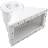 Skimmer Complete, Champlain Plastics, Wide Mouth, White : ACM19300 - Champlain Plastics - 063741994338 - PartsForSpas.com