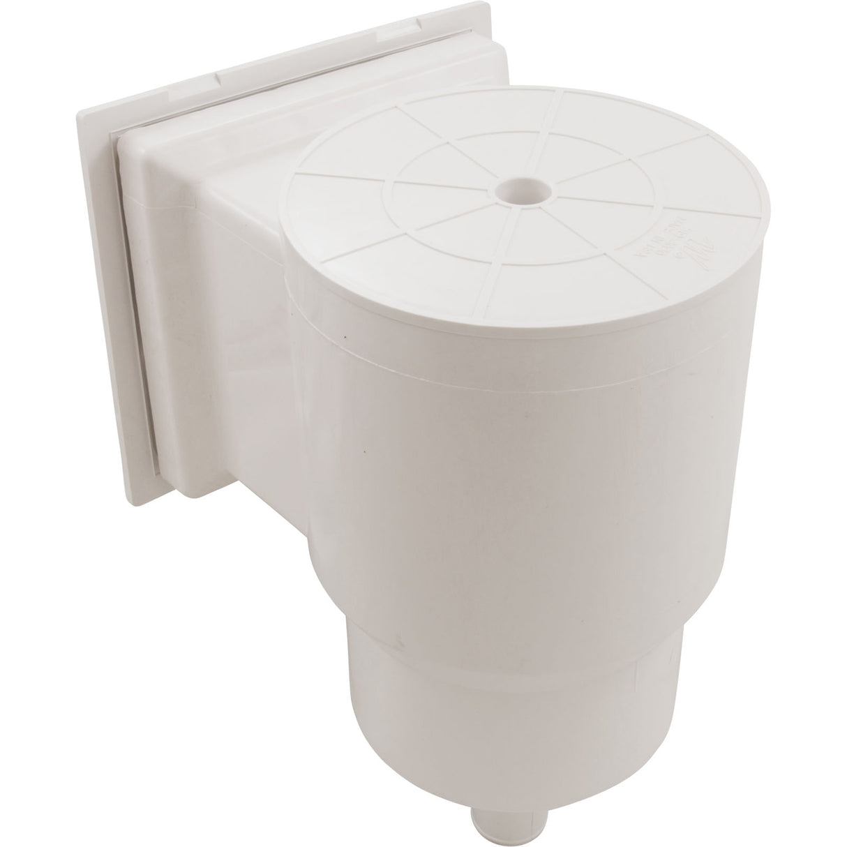 Skimmer Complete, WW FloPro II, Pool V/F, Short Throat, Wht : 560-COA60S - Waterway Plastics - 560-COA60S - PartsForSpas.com