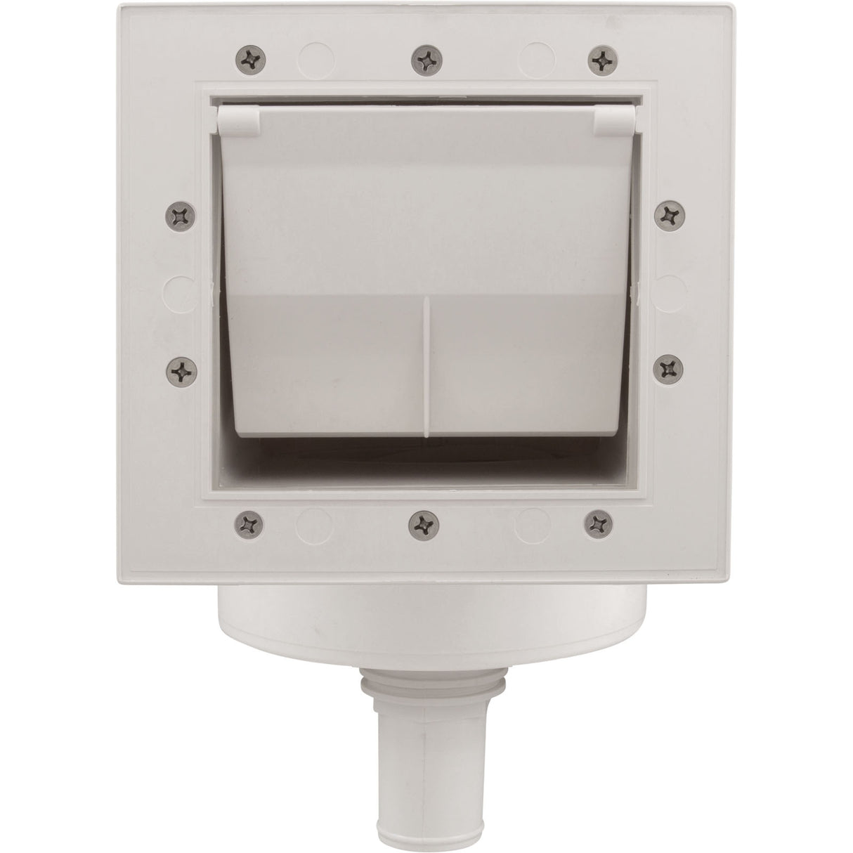 Skimmer Complete, WW FloPro II, Pool V/F, Short Throat, Wht : 560-COA60S - Waterway Plastics - 560-COA60S - PartsForSpas.com
