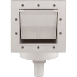 Skimmer Complete, WW FloPro II, Pool V/F, Short Throat, Wht : 560-COA60S - Waterway Plastics - 560-COA60S - PartsForSpas.com