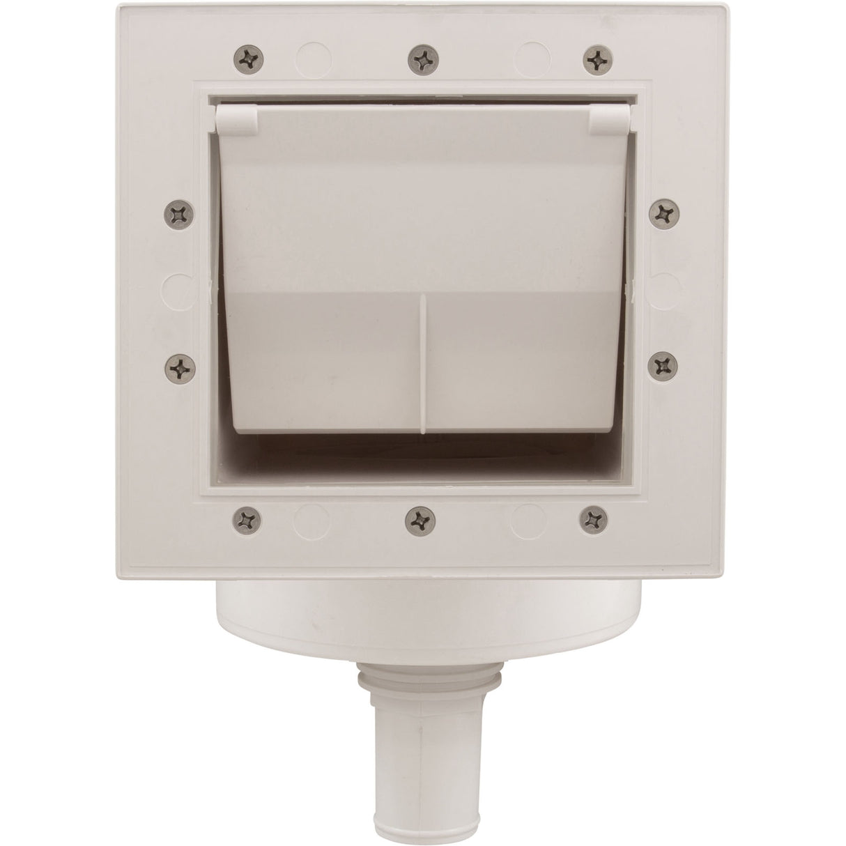 Skimmer Complete, WW FloPro II, Pool V/F, Short Throat, Wht : 560-COA60S - Waterway Plastics - 560-COA60S - PartsForSpas.com