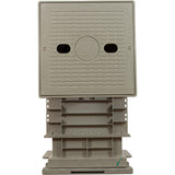 Skimmer Complete, WW Renegade, Fiberglass, 2", Gry, Square : 540-8617