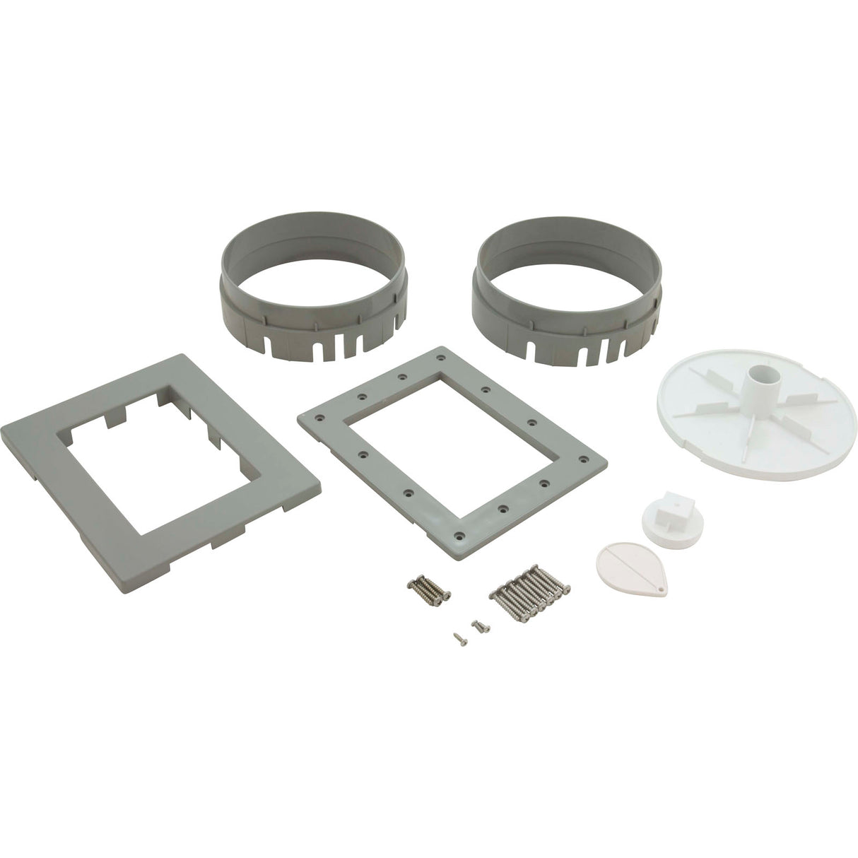Skimmer Complete, Waterway Renegade, Pool Fiberglass, 2", Gray : 540-8627 - Waterway Plastics - 540-8627 - PartsForSpas.com