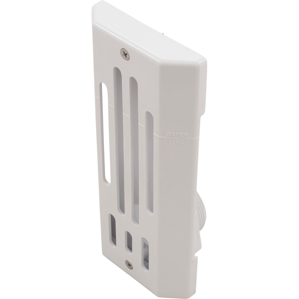 Skimmer Complete, Balboa GG, Spa Strip, w/Straight Nut, Wht : 31990-WH - GG/Balboa - 31990-WH - PartsForSpas.com