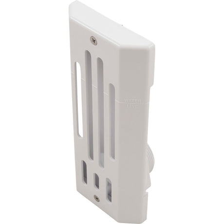 Skimmer Complete, Balboa GG, Spa Strip, w/Straight Nut, Wht : 31990-WH - GG/Balboa - 31990-WH - PartsForSpas.com