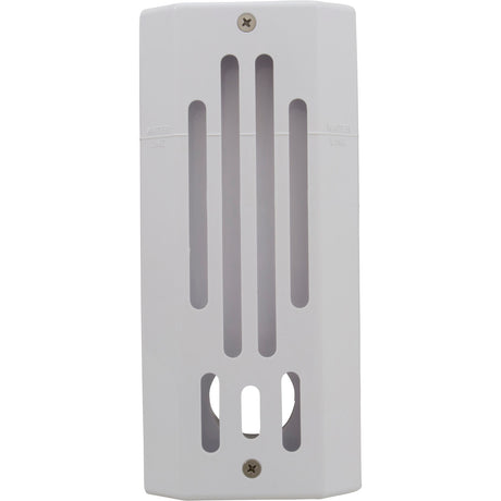 Skimmer Complete, Balboa GG, Spa Strip, w/Straight Nut, Wht : 31990-WH - GG/Balboa - 31990-WH - PartsForSpas.com