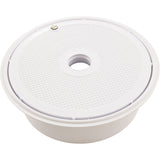 Skimmer Lid, Pentair, 6", w/ Ring, White : 86300100 - Pentair - 86300100 - PartsForSpas.com